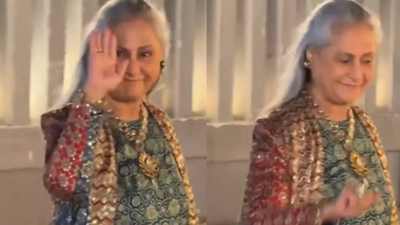 Jaya Bachchan's RARE interaction with paps