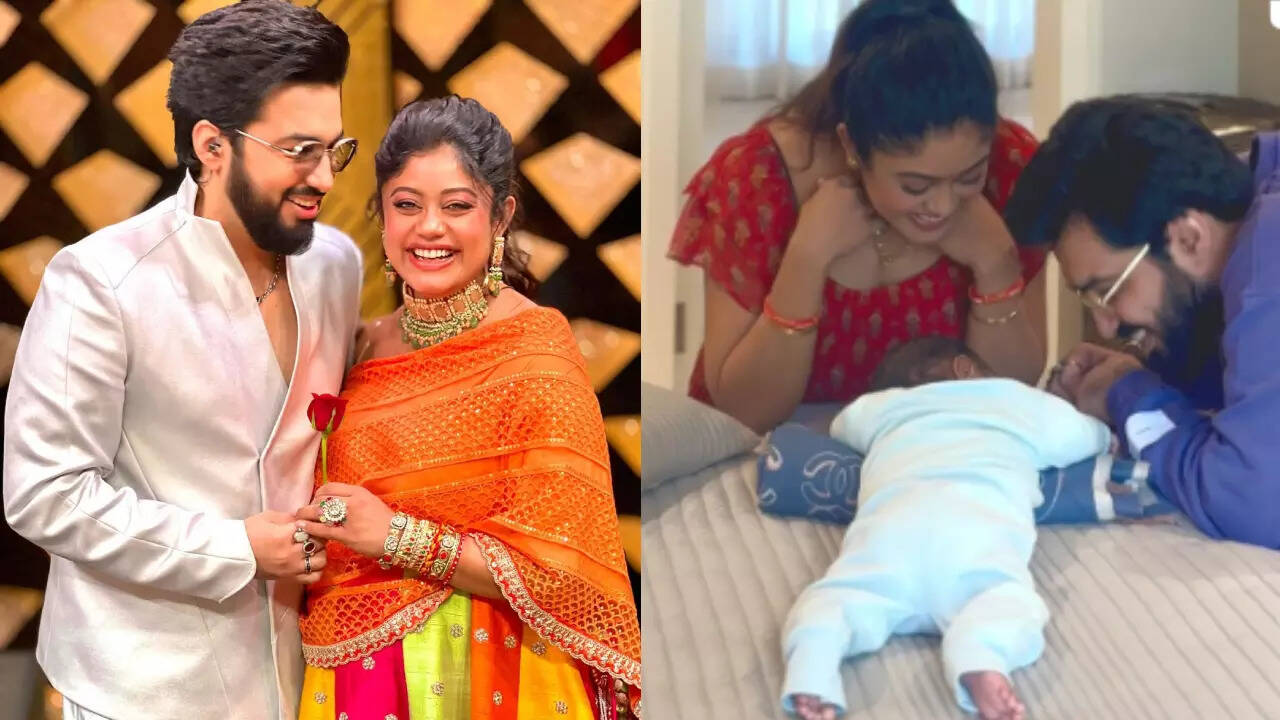 Sachet and Parampara introduce their baby boy Krith