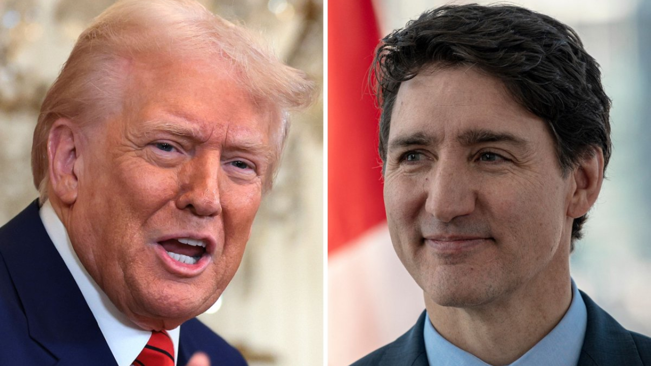 What the puck! Trump, Trudeau troll and taunt each other over ice-hockey game as Canada wins 3-2