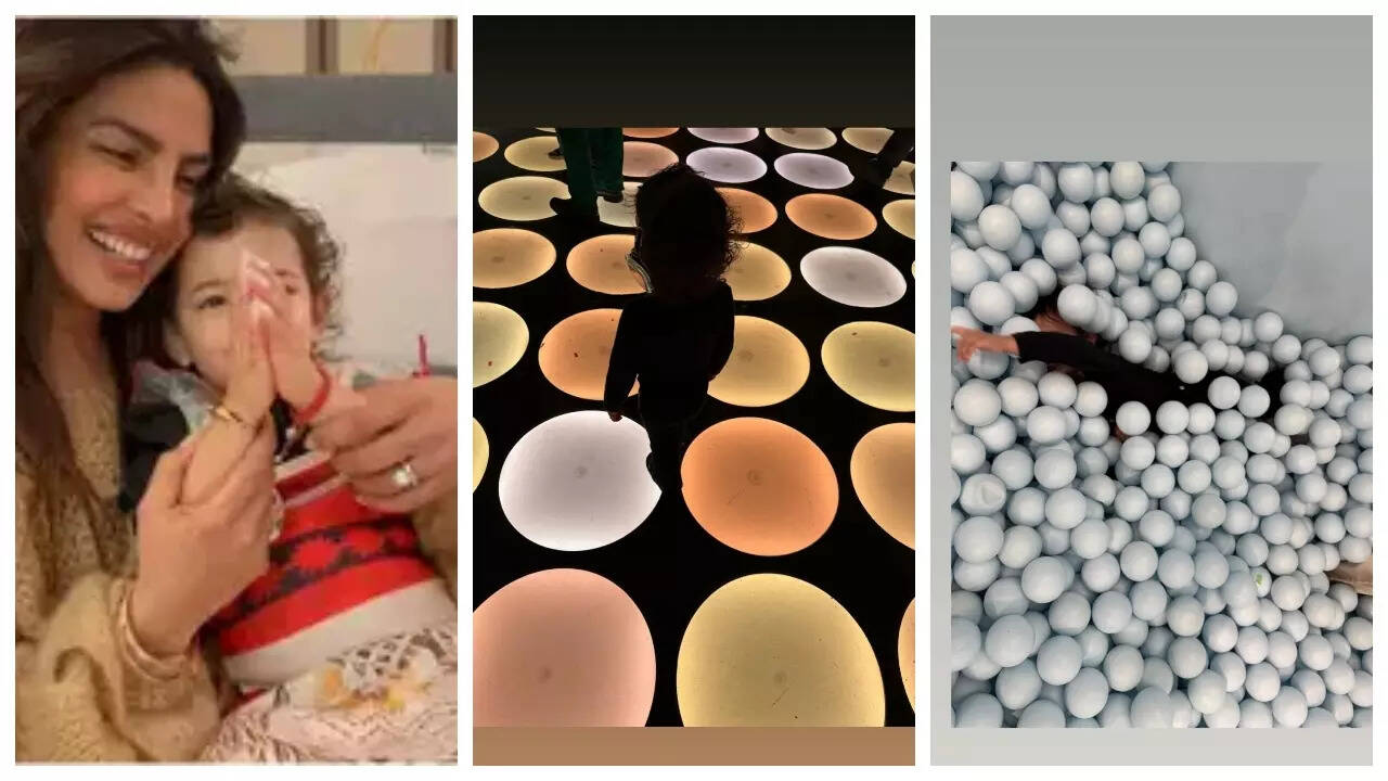 Priyanka shares pics of Malti’s museum visit