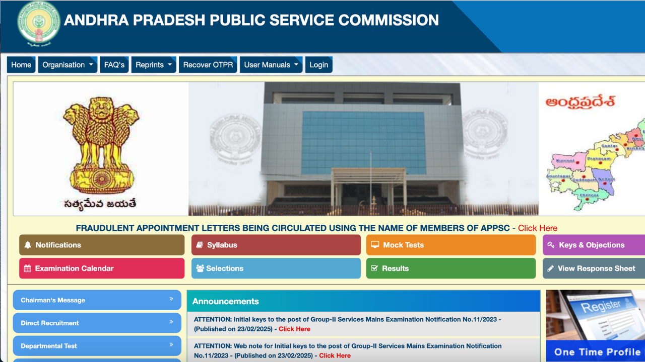 APPSC Group 2 Mains answer key 2025 released: Direct link to answer key, how to raise objection and other details
