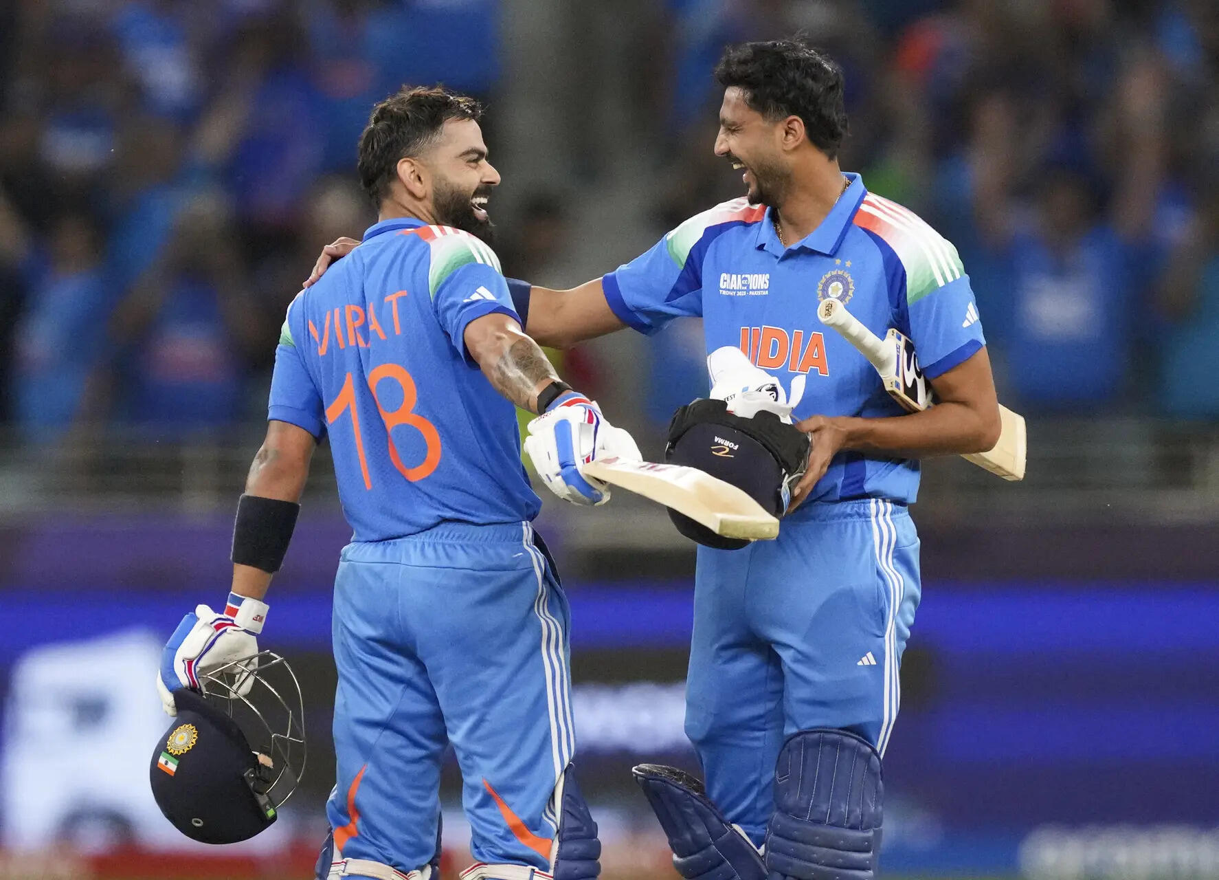 Axar admits to doing run maths to help Kohli score ton