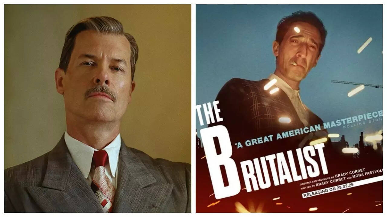 'The Brutalist' star Guy Pearce on censorship of the film