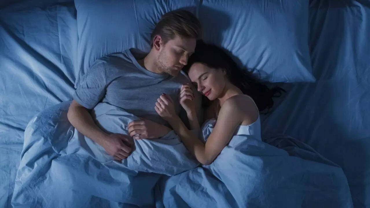 sleeping with a partner