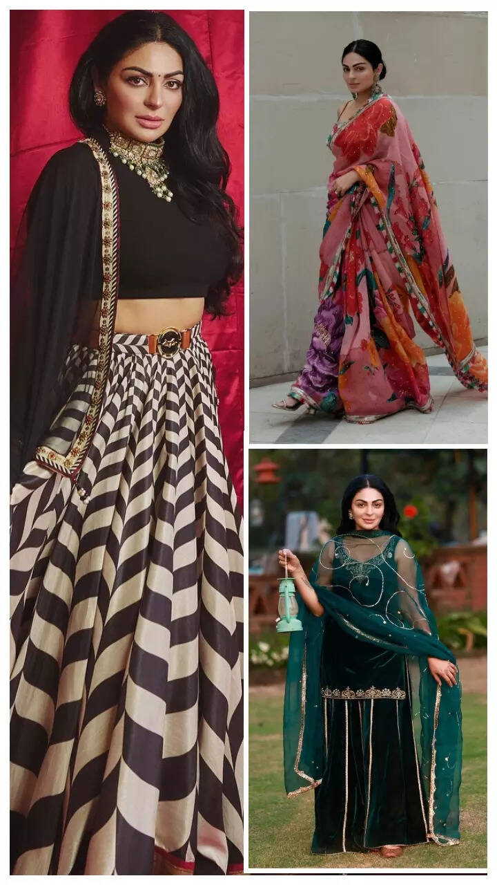 Neeru Bajwa’s Wedding Guest Style Goals