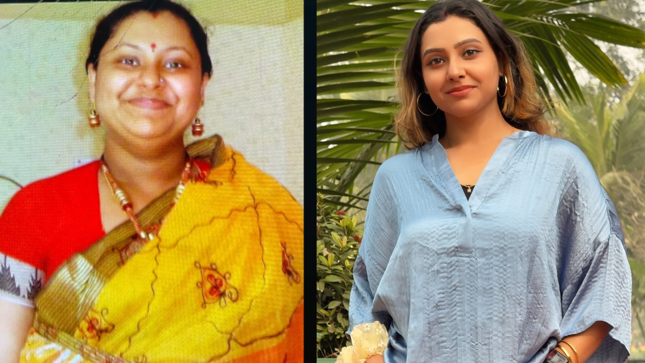 Weight Loss Story: This woman shed 37 kgs through walking every day and home workouts