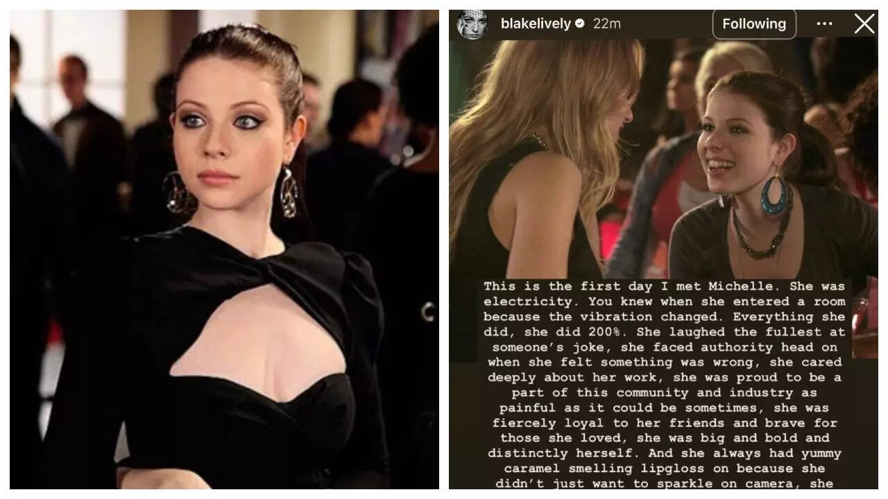 Blake Lively mourns Michelle Trachtenberg