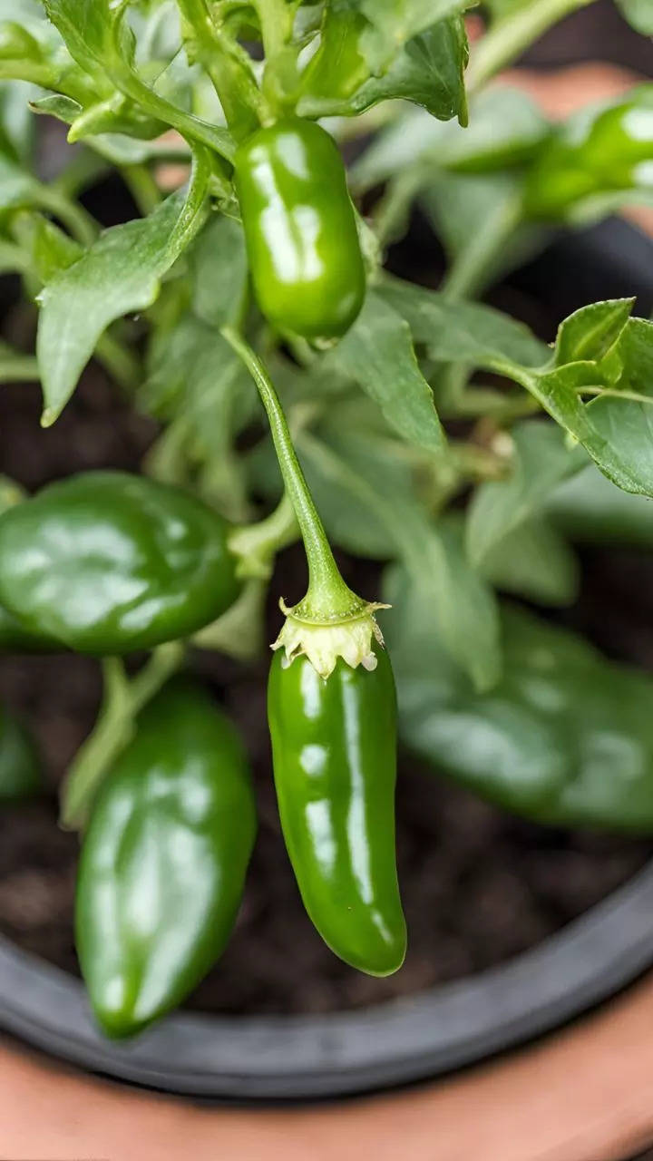 How to grow spicy Jalapenos at home in the balcony garden