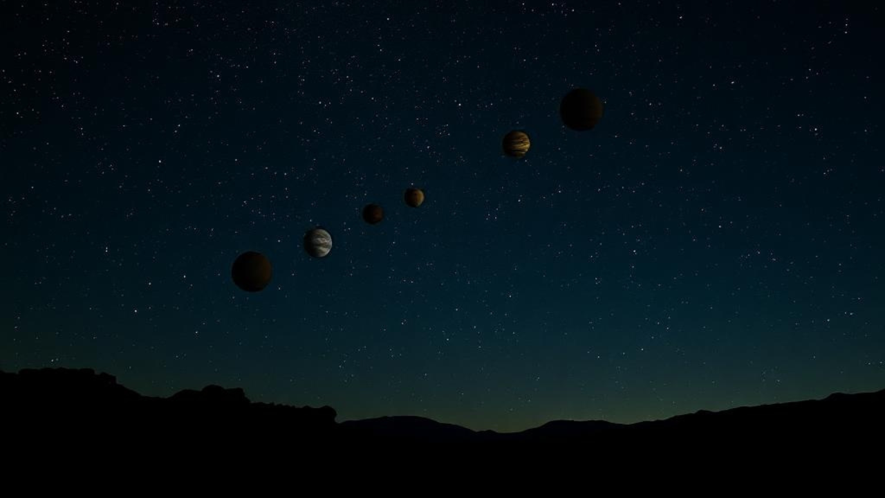 Seven planets to align tonight: How and when to watch rare planetary parade in US