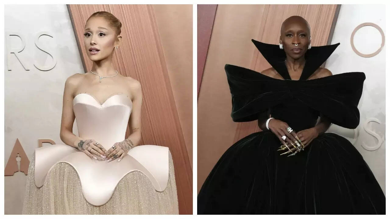Oscars 2025 Red Carpet: Ariana-Cynthia channel 'Wicked'
