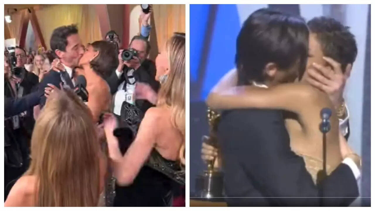 Halle Berry-Adrien Brody recreate their iconic 2003 kiss