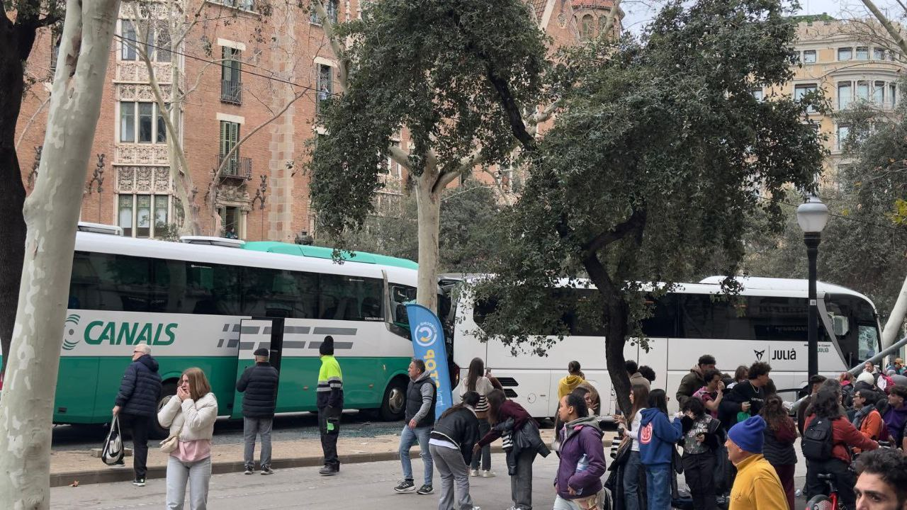 Barcelona bus accident: Two tourist buses crash, leaving 51 injured