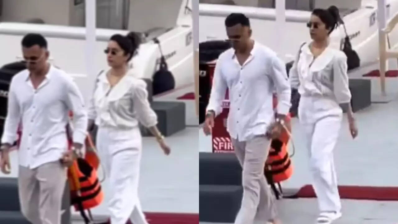 Shraddha celebrates b'day with Rahul, returns to Mumbai