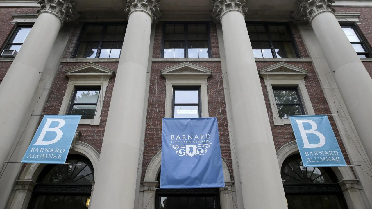 Police responding to bomb threat clear pro-Palestinian protesters occupying Barnard College library