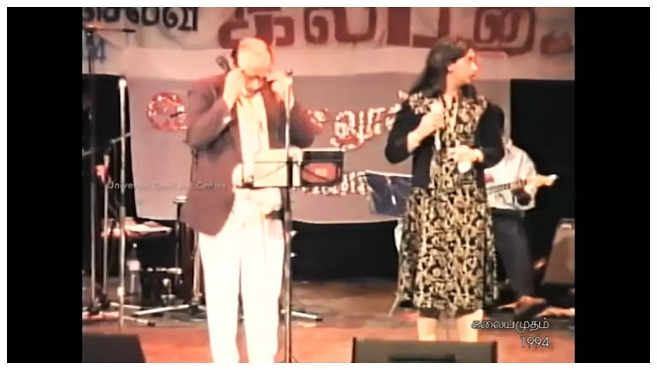 Throwback: When TS Raghavendar performed with Kalpana Raghavendar