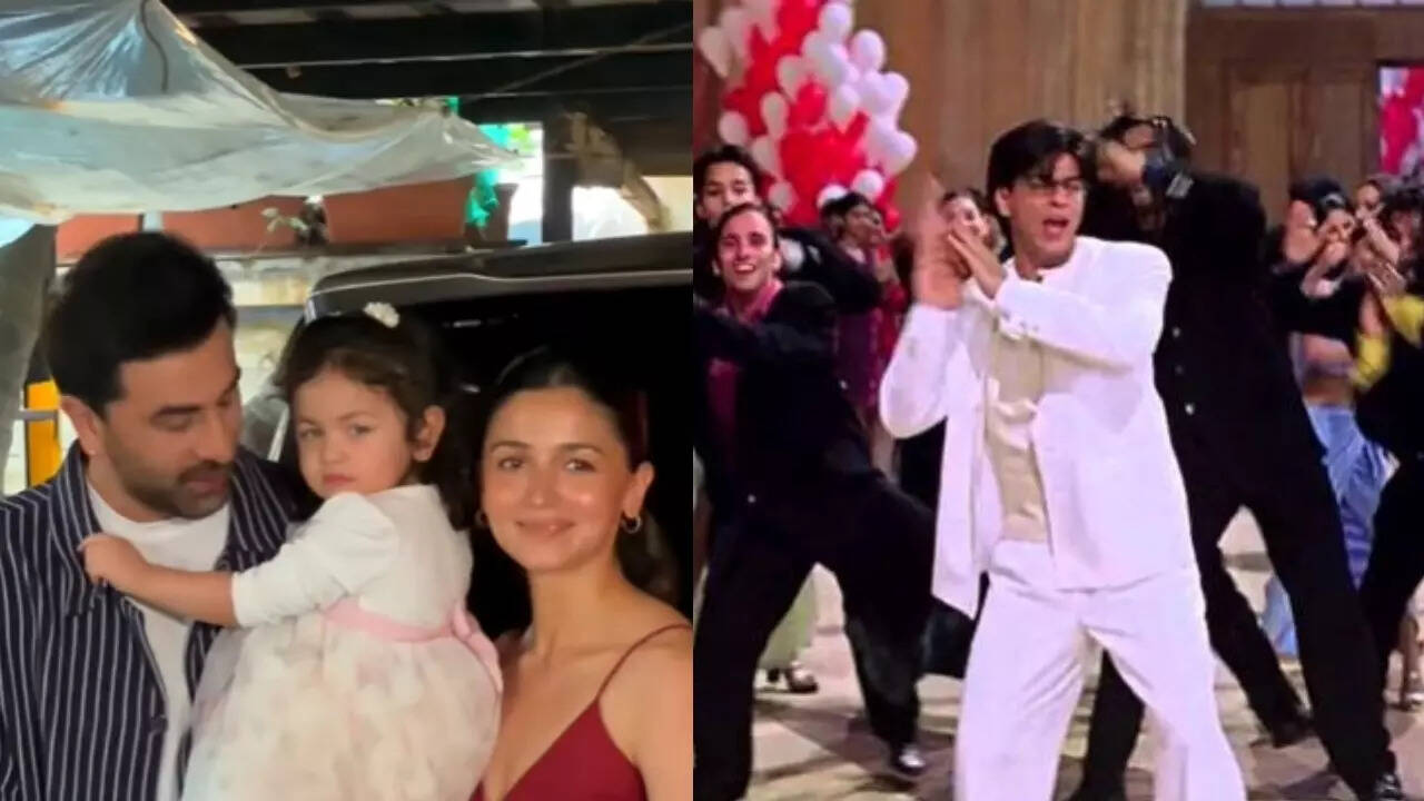Alia on Raha's reaction when she danced on SRK's song