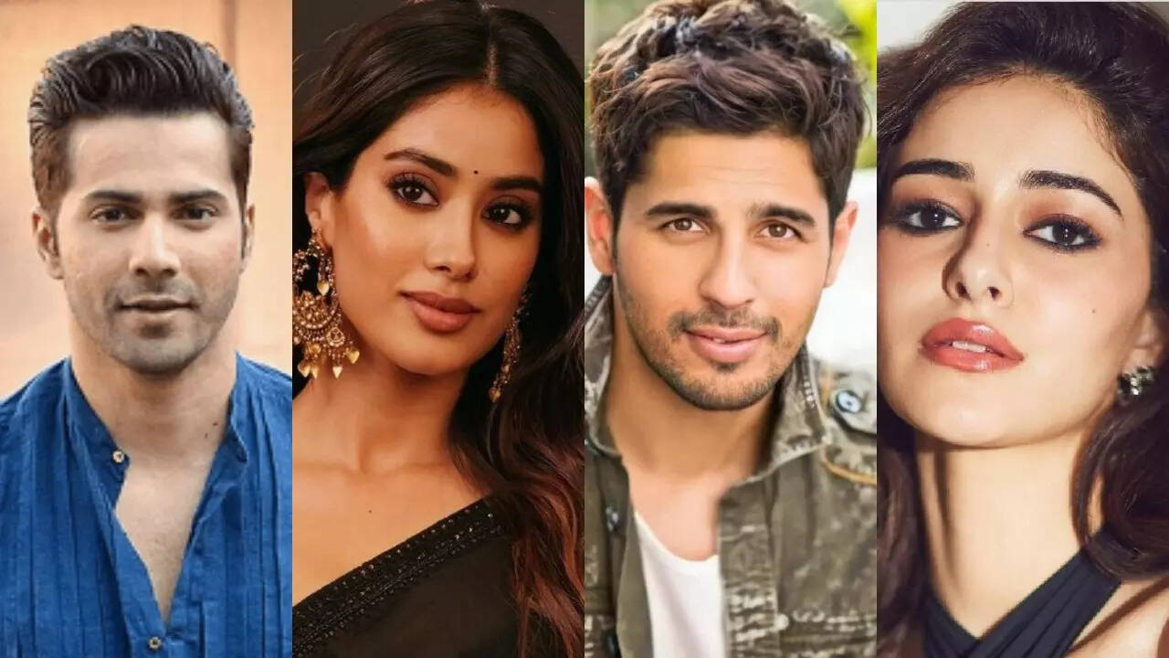 Sidharth, Varun and others wish Janhvi on birthday