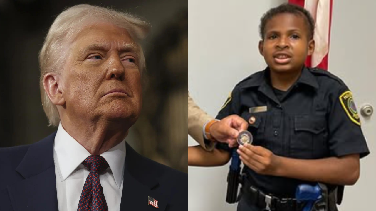 Donald Trump,  Devarjaye “DJ” Daniel (Instagram/ Bhampolice)