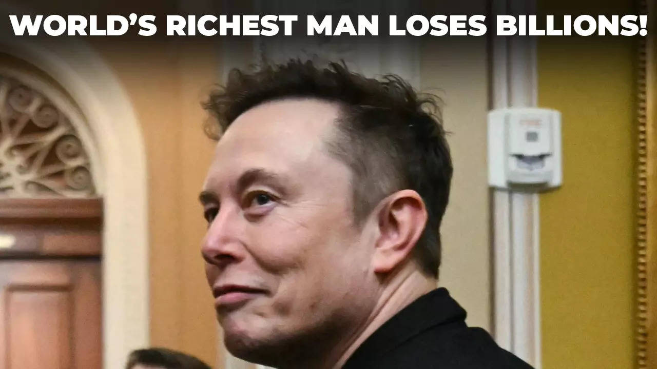 Elon Musk loses $81 billion in net worth in first two months of 2025; still retains world’s richest man title