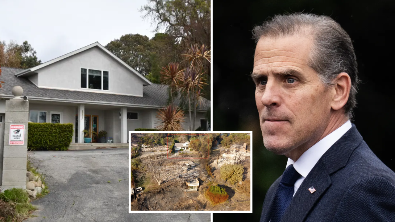Hunter Biden cries homelessness—But his $3 million Malibu mansion is still standing