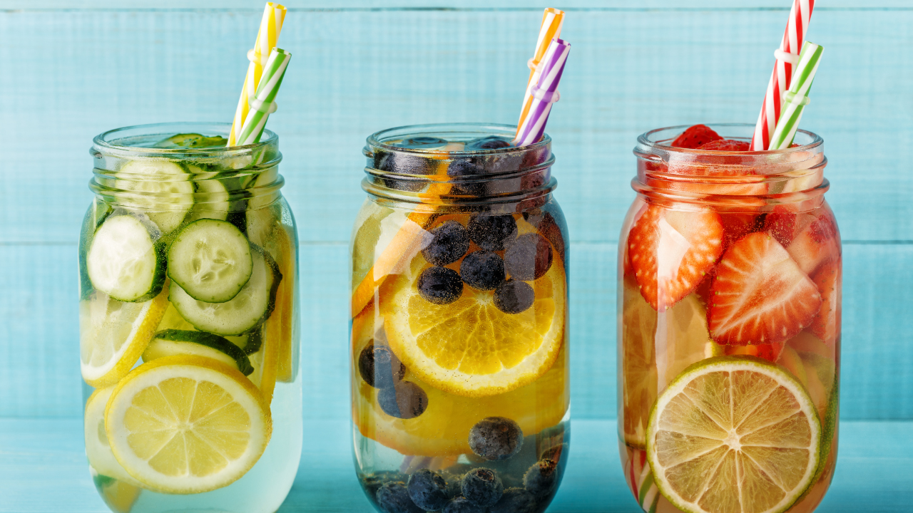 7-day infused water routine to reduce bad cholesterol level in the body