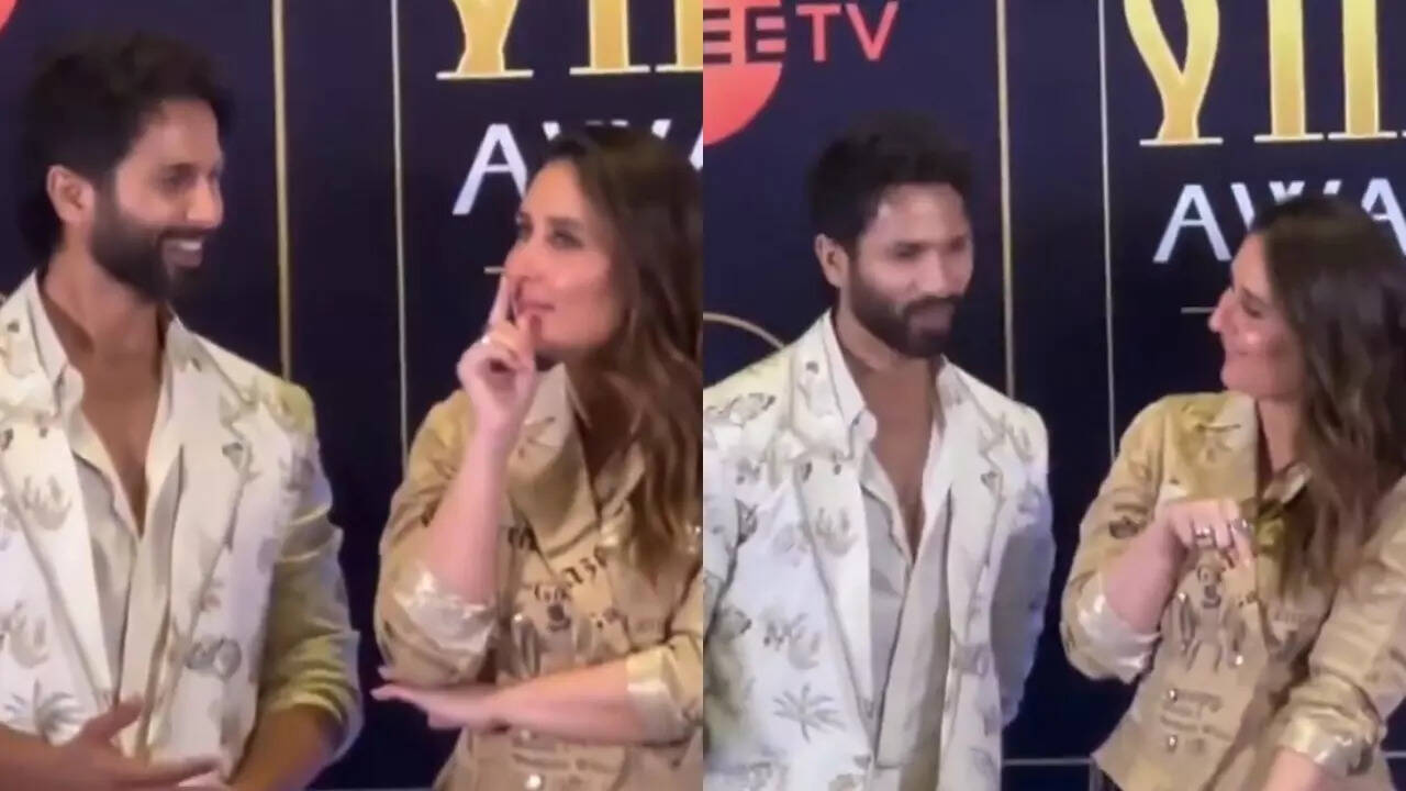 Kareena-Shahid engage in a conversation, netizens react