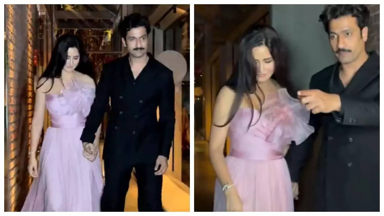 Vicky-Katrina look like a fairytale couple - WATCH