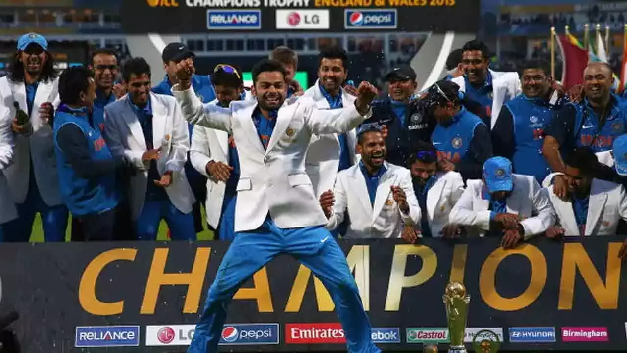 Watch: Celebratory dances of Virat and Shreyas after CT victories