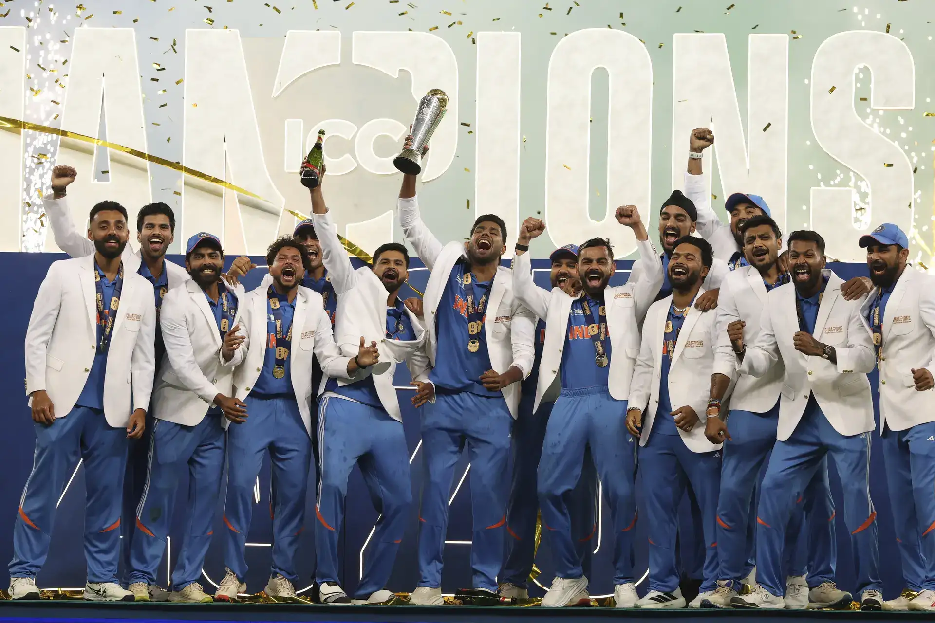 How much prize money did India earn for Champions Trophy win?