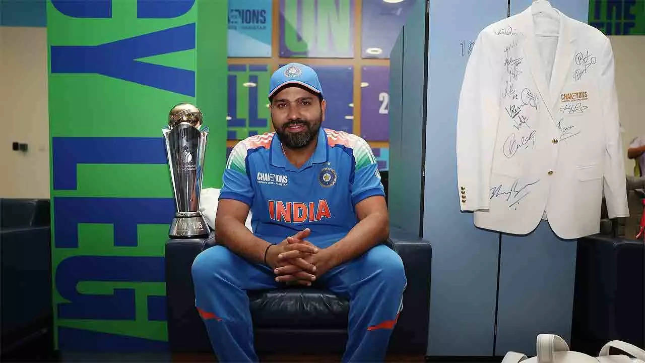 Representing India is not a joke: Rohit Sharma after CT win