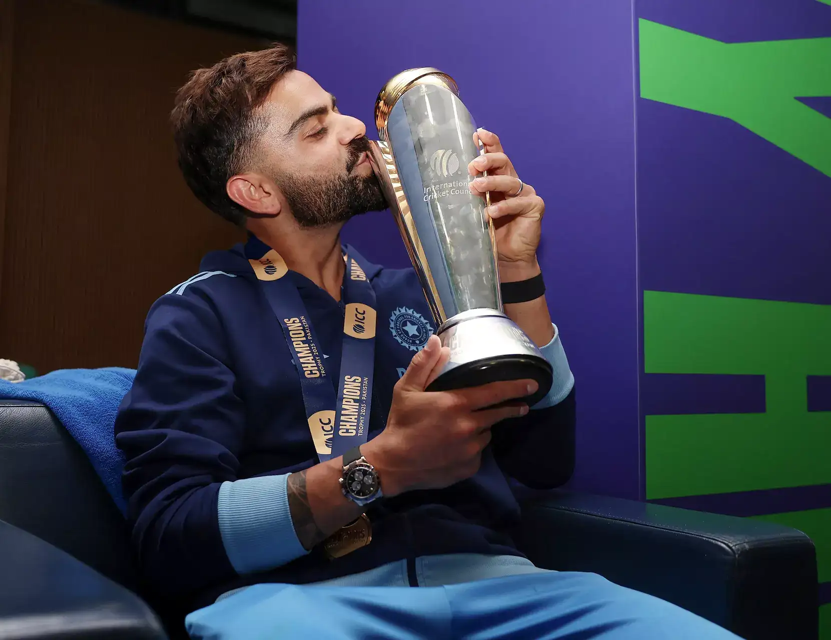 ‘Winning four ICC titles is truly a blessing’: Virat Kohli