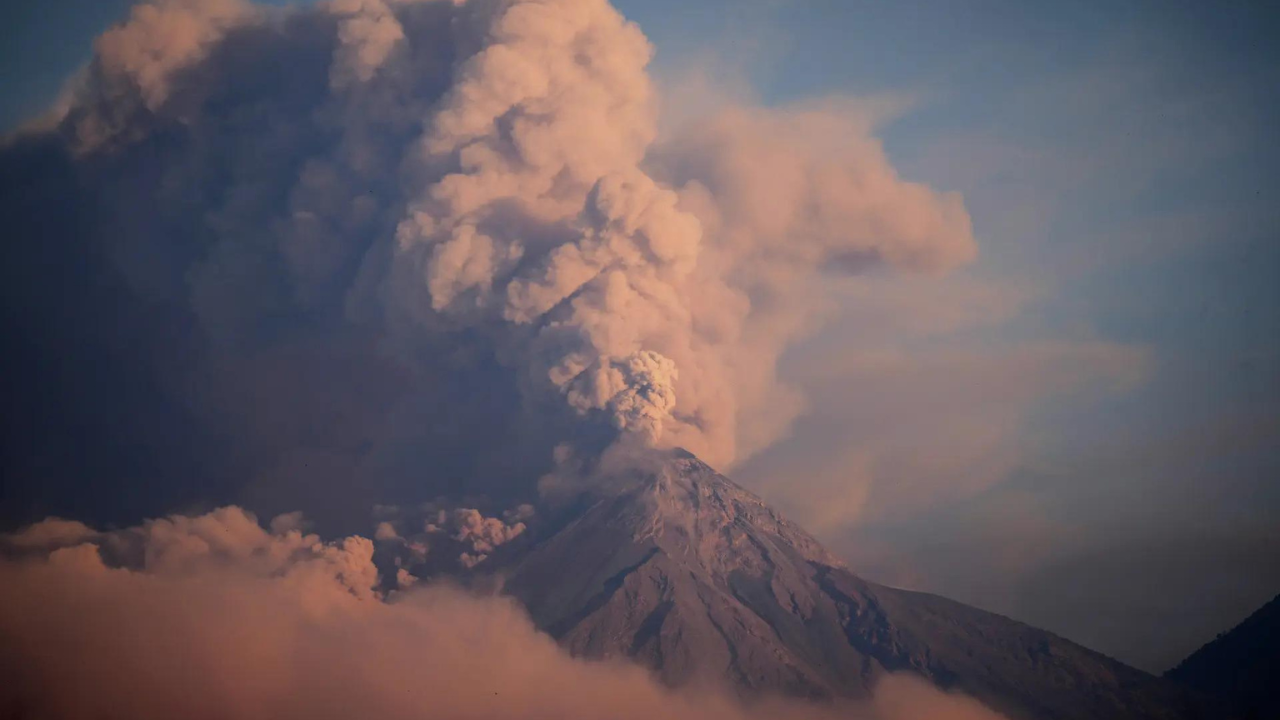 Guatemala's volcano of fire erupts, spewing massive smoke cloud: Watch