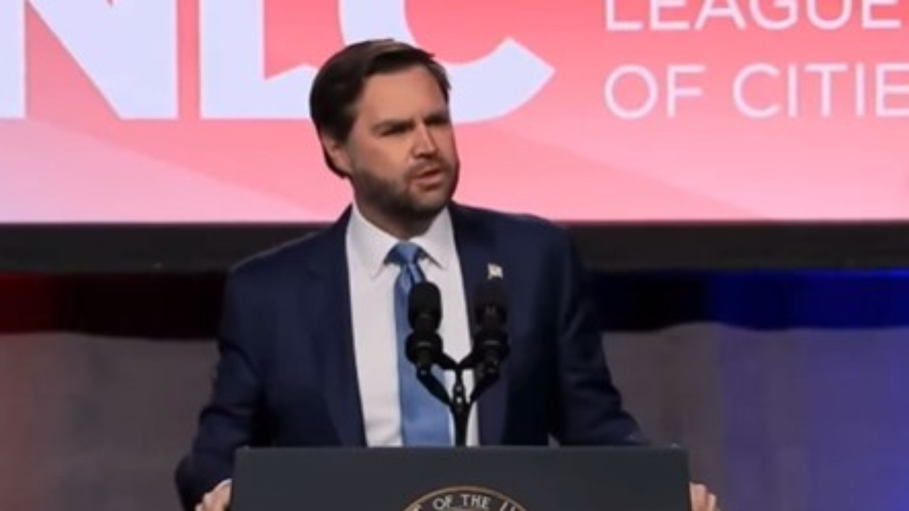 JD Vance smacks down 'disruptor' during migration speech: 'I see one of our...'