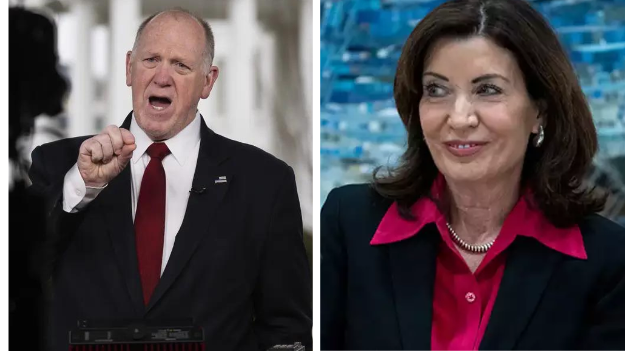 'ICE will flood Sanctuary cities': Trump's Border czar Tom Homan warns New York Governor Kathy Hochul