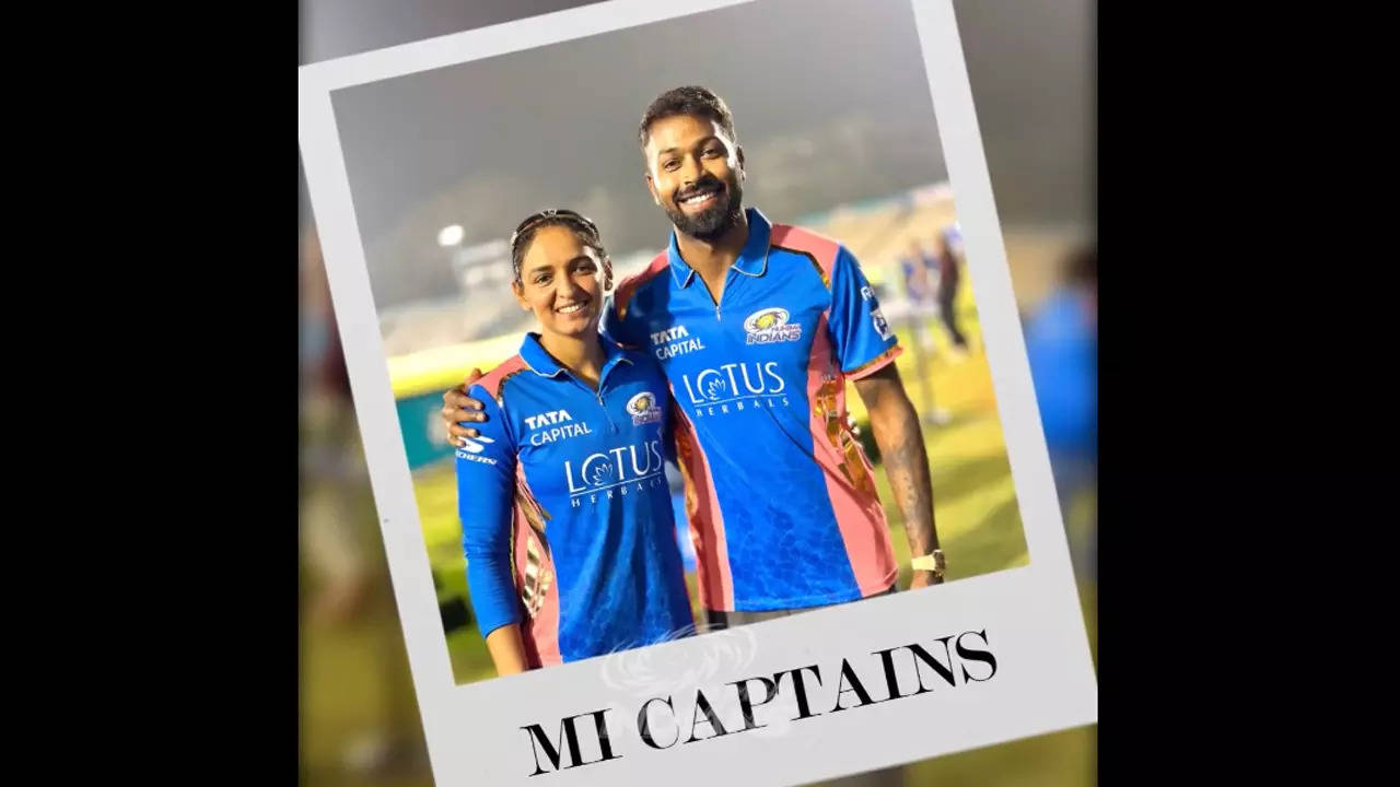 Captain meets CaptainCaptain meets Captain! Harmanpreet, Hardik share MI’s winning vibe – Watch! Harmanpreet Kaur and Hardik Pandya share Mumbai Indians’ winning vibe – Watch