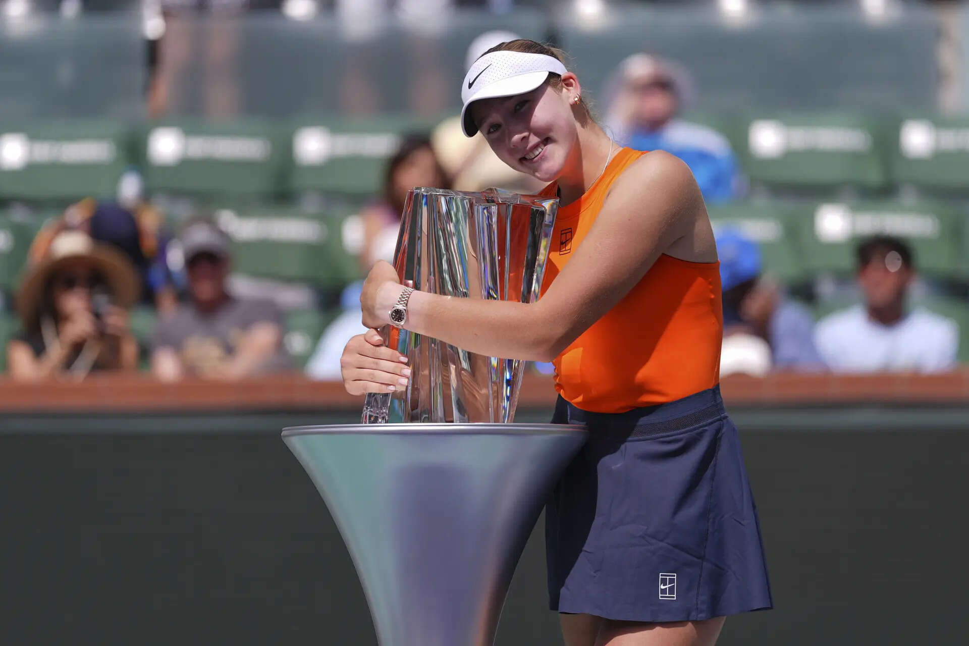 17-year-old Andreeva topples Sabalenka for Indian Wells title