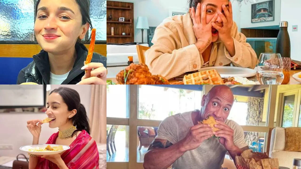 Shraddha to Dwayne: Celebs who are ultimate foodies