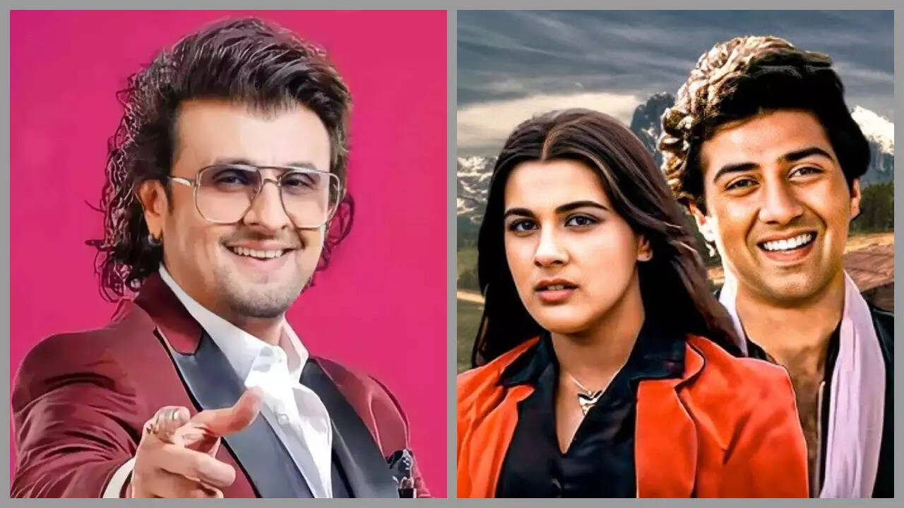 Sonu Nigam played young Sunny Deol in Betaab