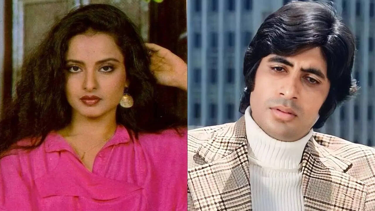 Rekha was not on good terms with BigB, had a lot of tantrums