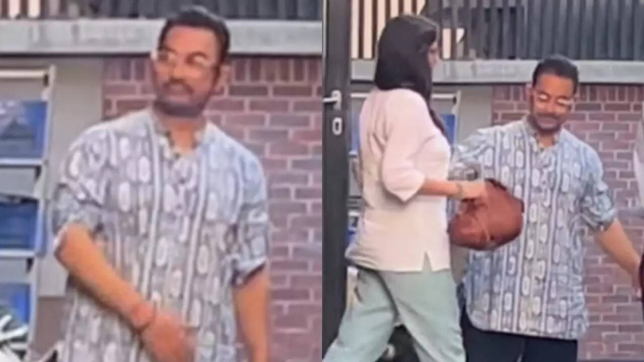 Aamir's FIRST appearance with Gauri after announcing relationship