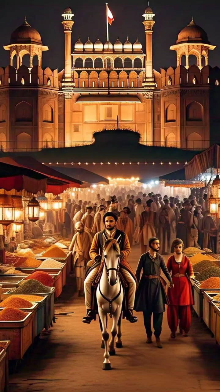 AI imagines how Delhi looked in the Mughal era