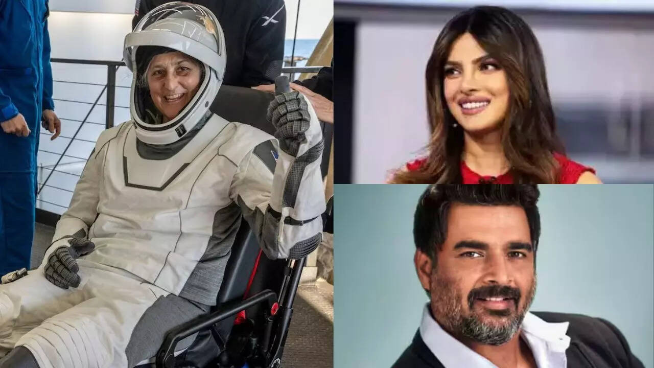Sunita Williams returns to Earth, celebs react