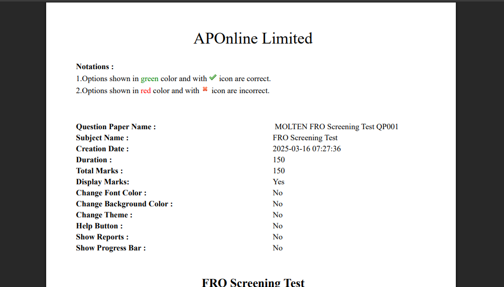 APPSC FRO answer key 2025 released: Check direct link and steps to raise objections here
