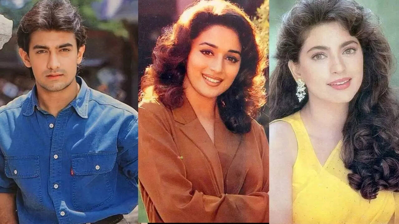 When Aamir addressed rumoured affairs with Madhuri- Juhi