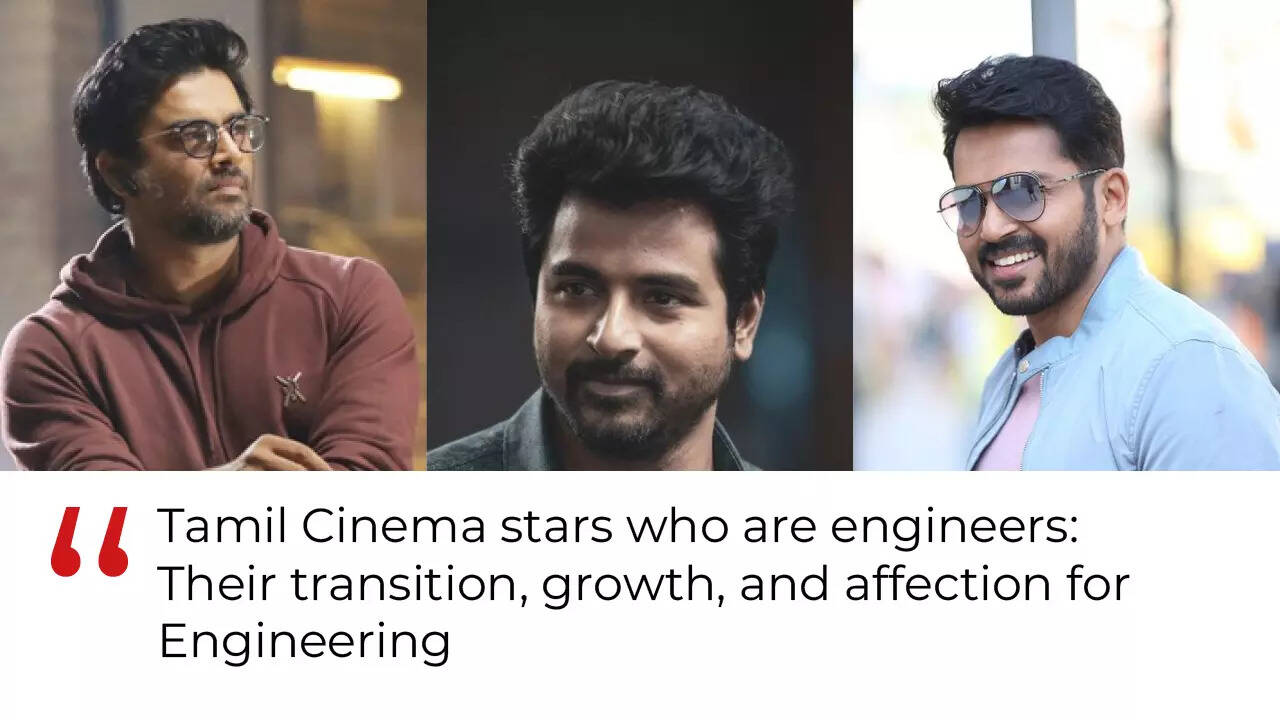 Tamil Cinema stars who are engineers