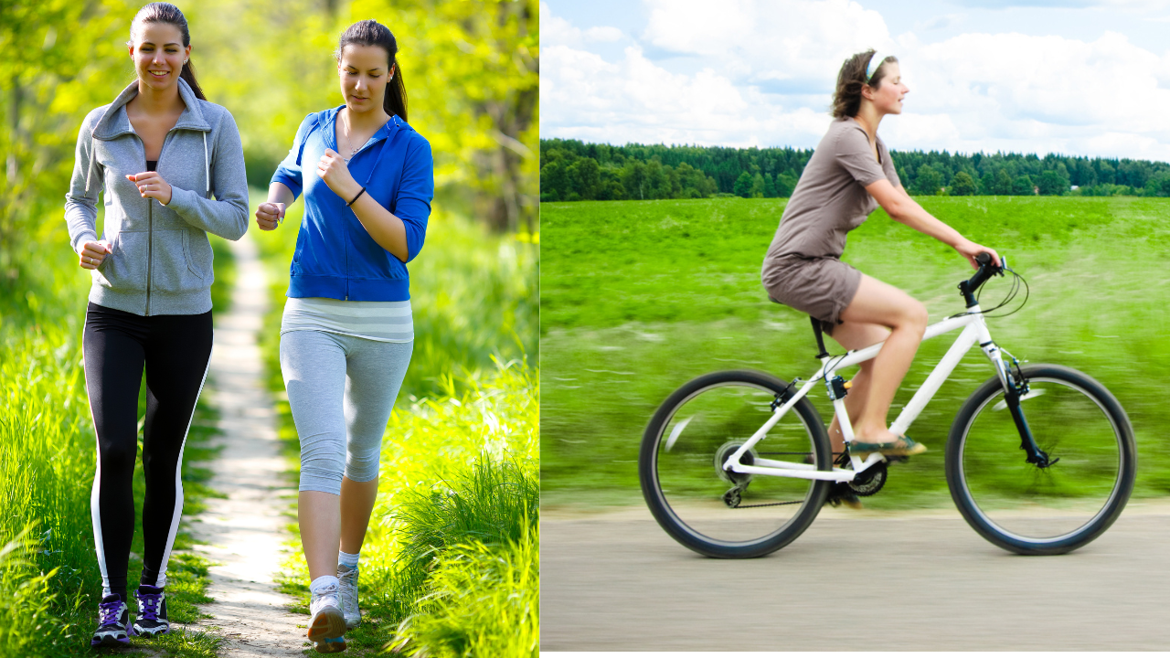 Walking vs. cycling: Which workout helps you lose weight faster