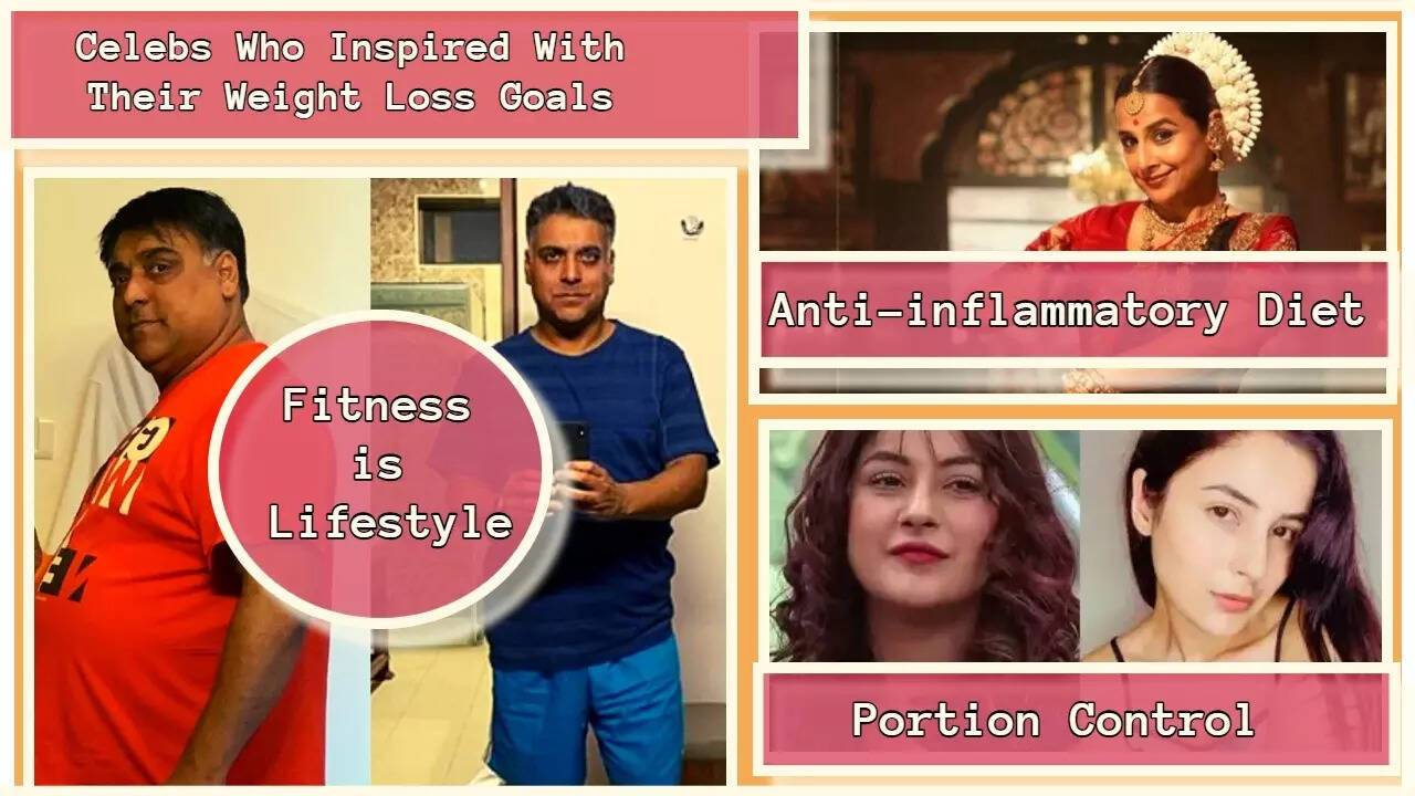 Celebs who inspired us with their weight loss goals