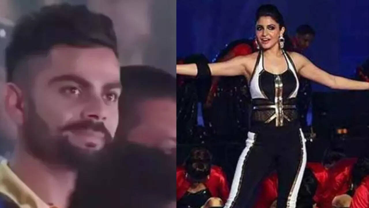 When Anushka’s dance IPL caught Virat's attention