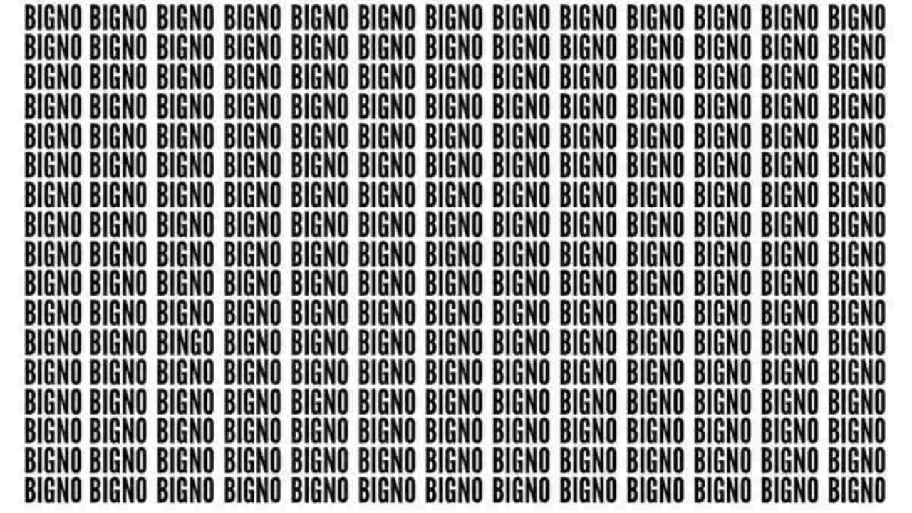 Optical Illusion: Only an Eagle-eyed person can spot the word ‘BINGO’ in this picture