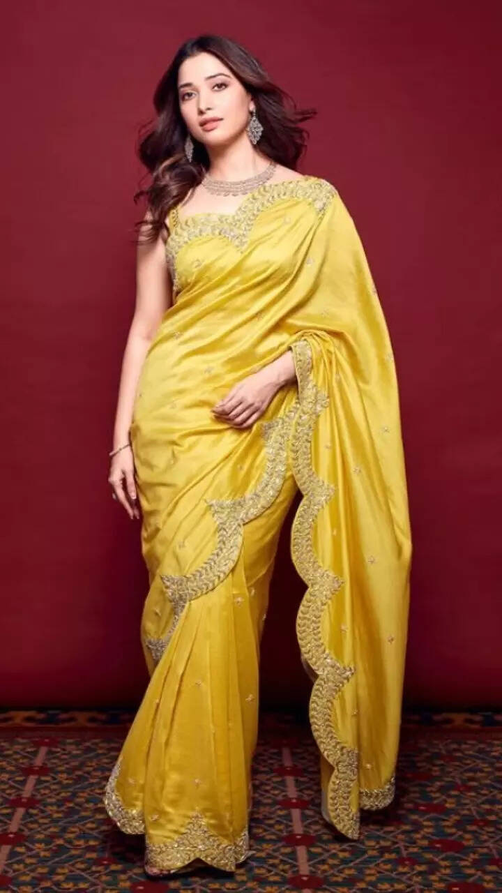 Tamannaah Bhatia's Show-Stopping Saree Moments